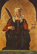 COSSA, Francesco del St Lucy (Griffoni Polyptych)  dfg China oil painting reproduction